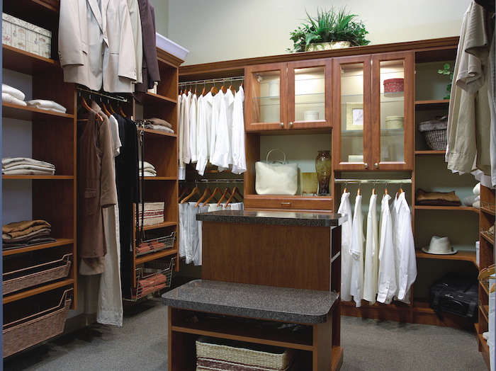 traditional wood closet orlando
